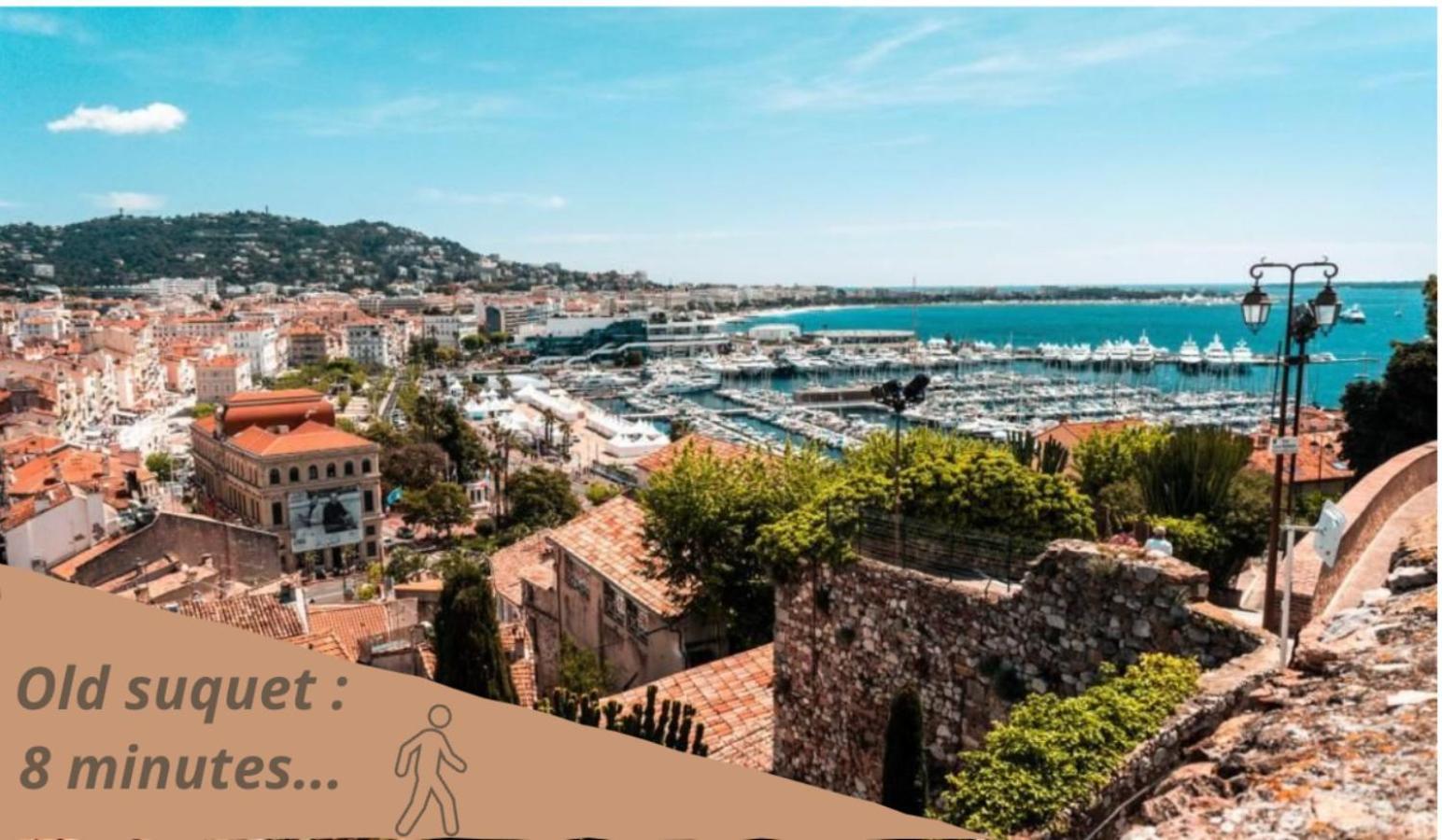 Apartmán F3 Notre-Dame , Hypercentre A 2 Minute Du Palais Des Congres Cannes Exteriér fotografie
